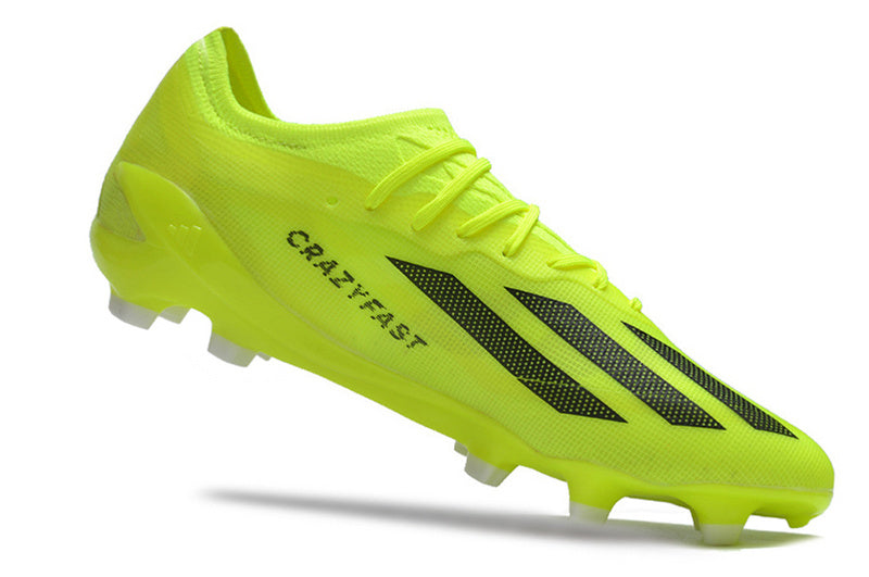 CHUTEIRA ADIDAS X CRAZYFAST.1 CAMPO - VERDE FLUORESCENTE