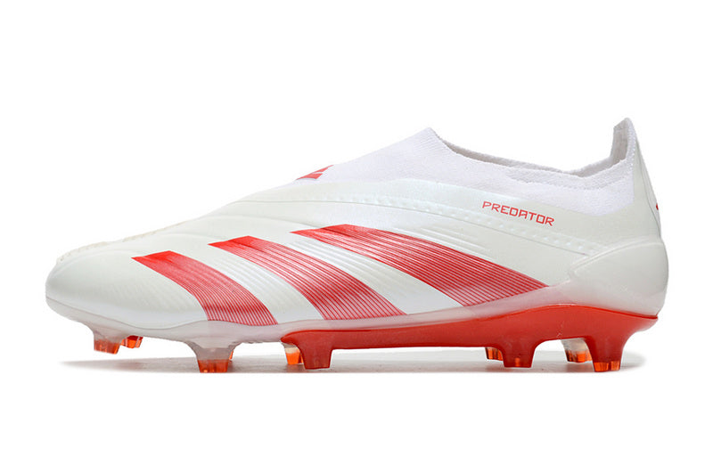 ADIDAS PREDATOR 24 LACELESS ELITE CAMPO "ARNOLD" - BRANCA E VERMELHA