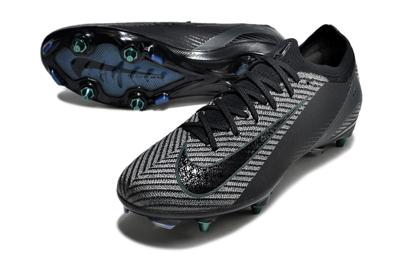 CHUTEIRA NIKE AIR ZOOM MERCURIAL VAPOR 16 ELITE TRAVA MISTA - PRETA