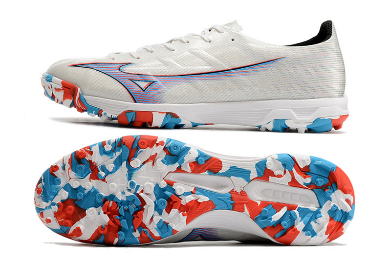 CHUTEIRA MIZUNO ALPHA SOCIETY - BRANCA, AZUL E VERMELHA