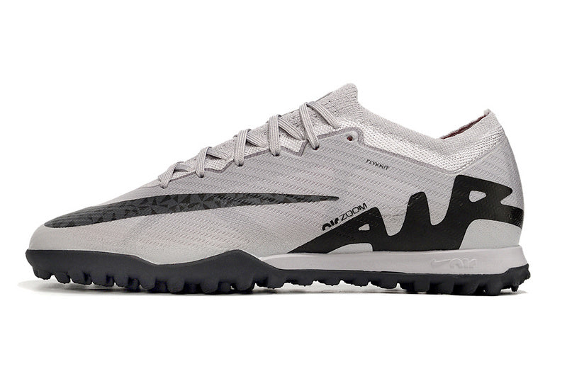 CHUTEIRA NIKE MERCURIAL AIR ZOOM VAPOR 15 ELITE SOCIETY "RESING GEM" - CINZA