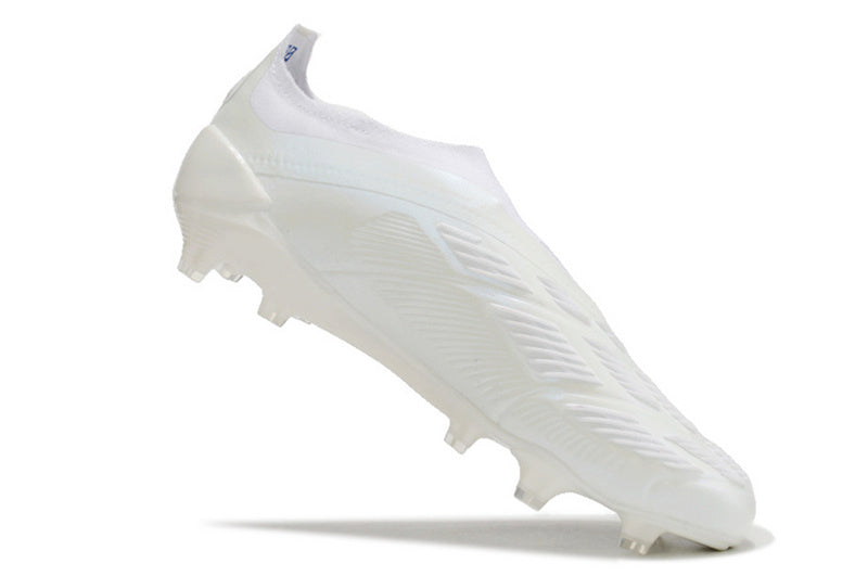 ADIDAS PREDATOR 24 LACELESS ELITE CAMPO "KVARA 7" - BRANCA E AZUL
