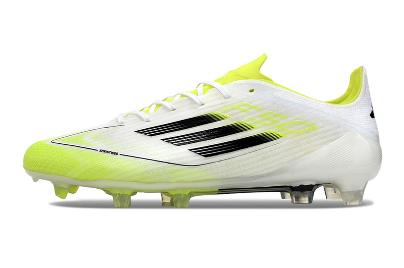 CHUTEIRA ADIDAS F50 ELITE CAMPO - BRANCA E VERDE