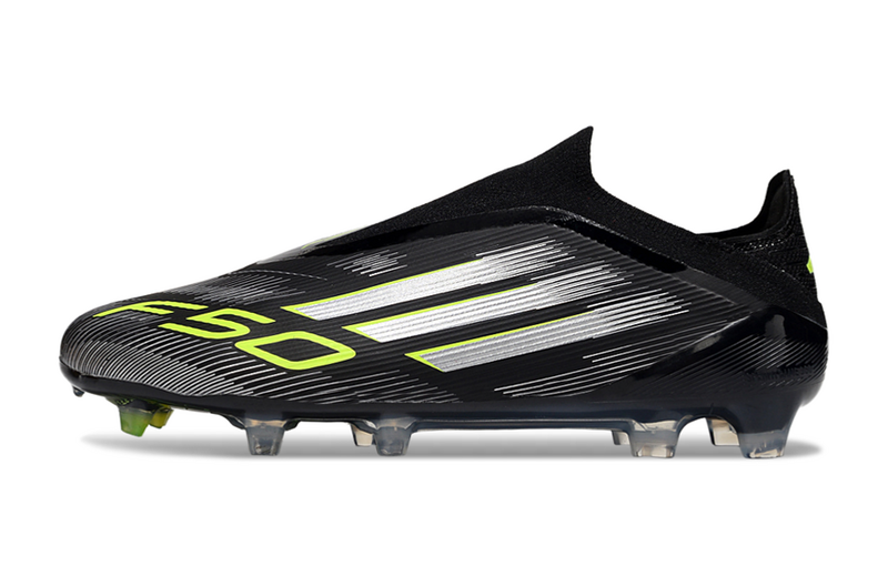 ADIDAS F50 LACELESS ELITE CAMPO - PRETA E VERDE