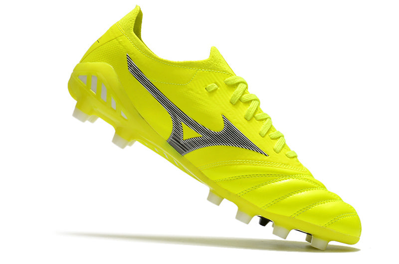 CHUTEIRA MIZUNO MORELIA NEO III JAPAN CAMPO - AMARELA