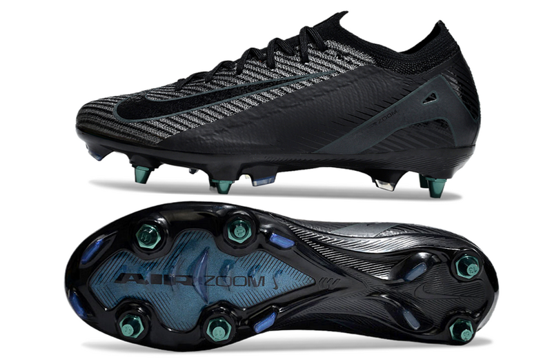CHUTEIRA NIKE AIR ZOOM MERCURIAL VAPOR 16 ELITE TRAVA MISTA - PRETA