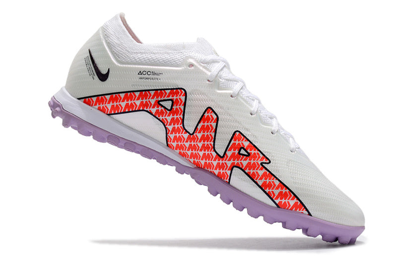 CHUTEIRA NIKE MERCURIAL AIR ZOOM VAPOR 15 ELITE SOCIETY "DISRUPTION" - BRANCA