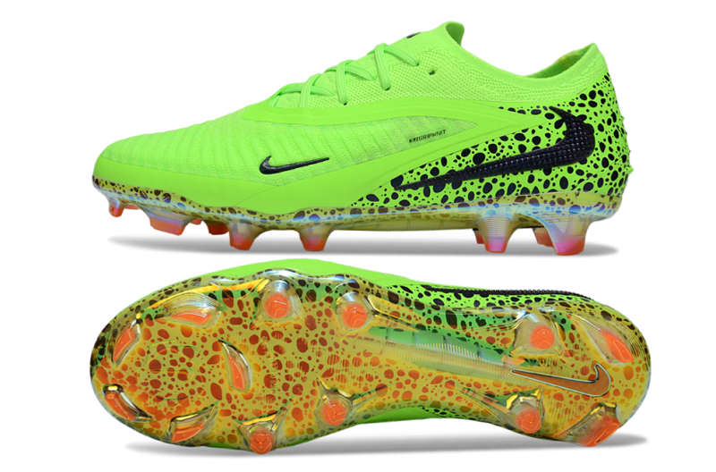 CHUTEIRA NIKE PHANTOM 6 ELITE CAMPO - VERDE E PRETA