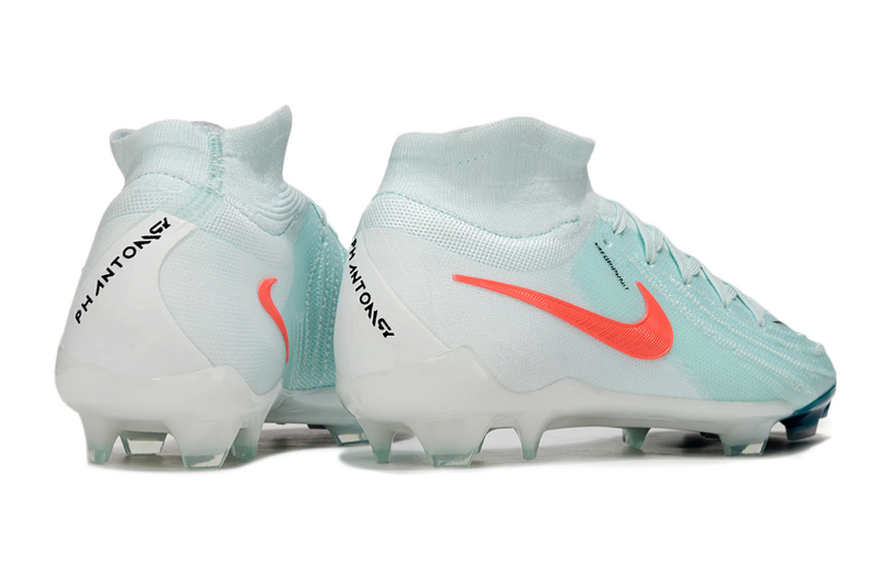 CHUTEIRA NIKE PHANTOM LUNA II ELITE CAMPO "MAD ENERGY" - CIANO E VERMELHA