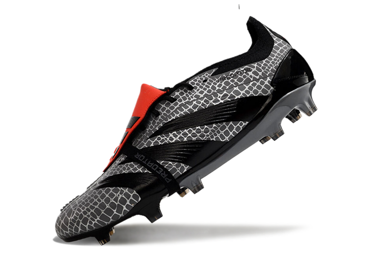 ADIDAS PREDATOR 24 FT ELITE CAMPO - CINZA E PRETA