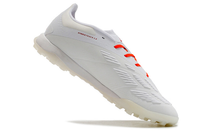 CHUTEIRA ADIDAS PREDATOR 24 ELITE SOCIETY "ARNOLD" - BRANCA E VERMELHA