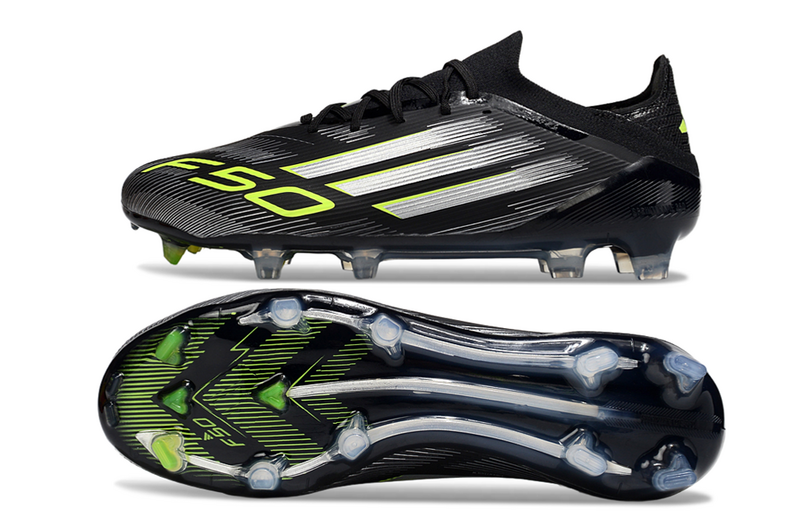 ADIDAS F50.1 ELITE CAMPO - PRETA E VERDE