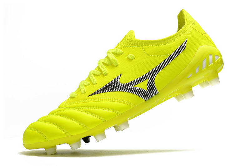 CHUTEIRA MIZUNO MORELIA NEO III JAPAN CAMPO - AMARELA