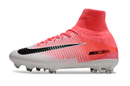 CHUTEIRA NIKE MERCURIAL SUPERFLY 5 ELITE CAMPO - ROSA E BRANCA