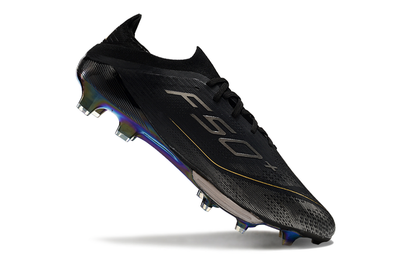 CHUTEIRA ADIDAS F50.1 LIGHTSTRIKE PRO ELITE CAMPO "DARK SPARK" - PRETA