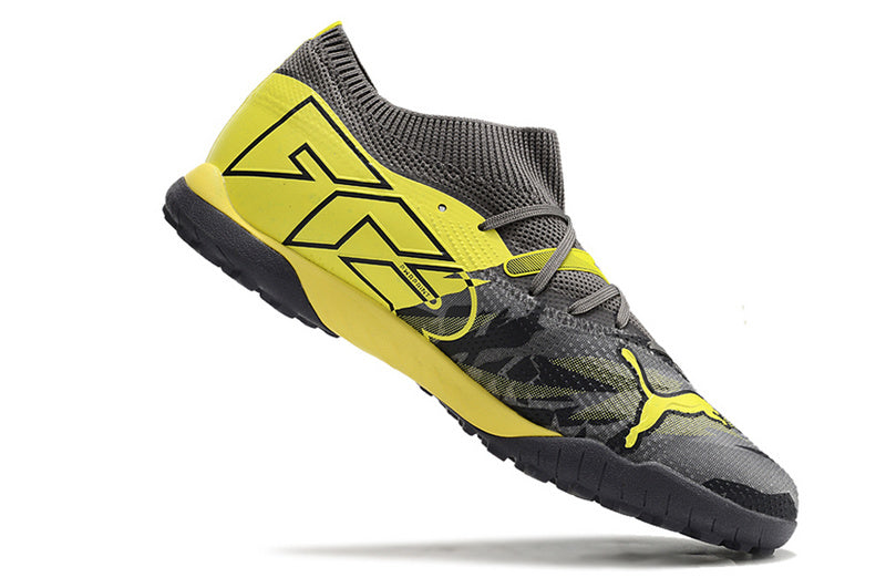 CHUTEIRA PUMA FUTURE 7 ULTIMATE SOCIETY RUSH - PRETA E AMARELA