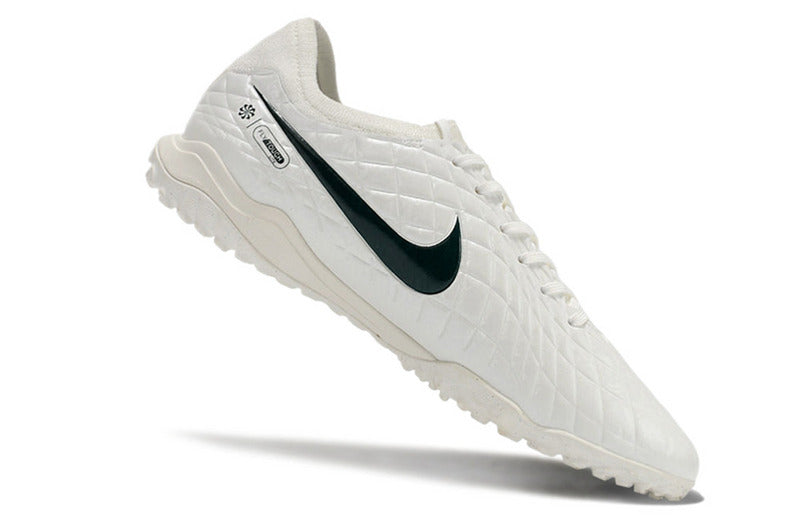 CHUTEIRA NIKE TIEMPO LEGEND 10 SOCIETY "PEARL" - BRANCA E VERDE