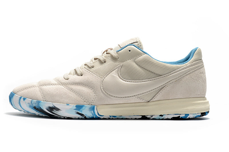 CHUTEIRA NIKE PREMIER II SALA FUTSAL - BRANCA E AZUL