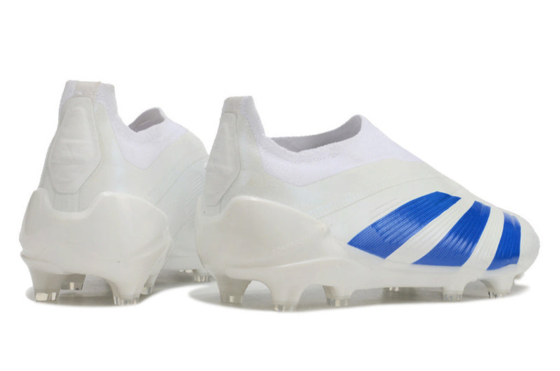 ADIDAS PREDATOR 24 LACELESS ELITE CAMPO "KVARA 7" - BRANCA E AZUL