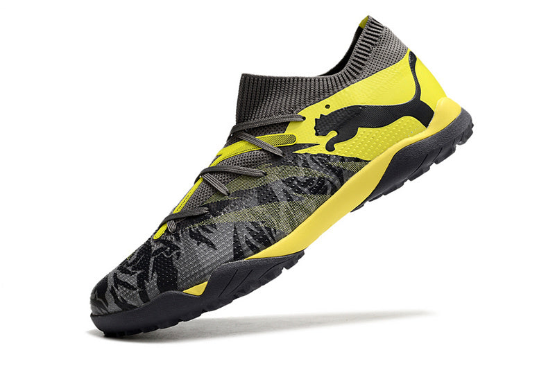 CHUTEIRA PUMA FUTURE 7 ULTIMATE SOCIETY RUSH - PRETA E AMARELA