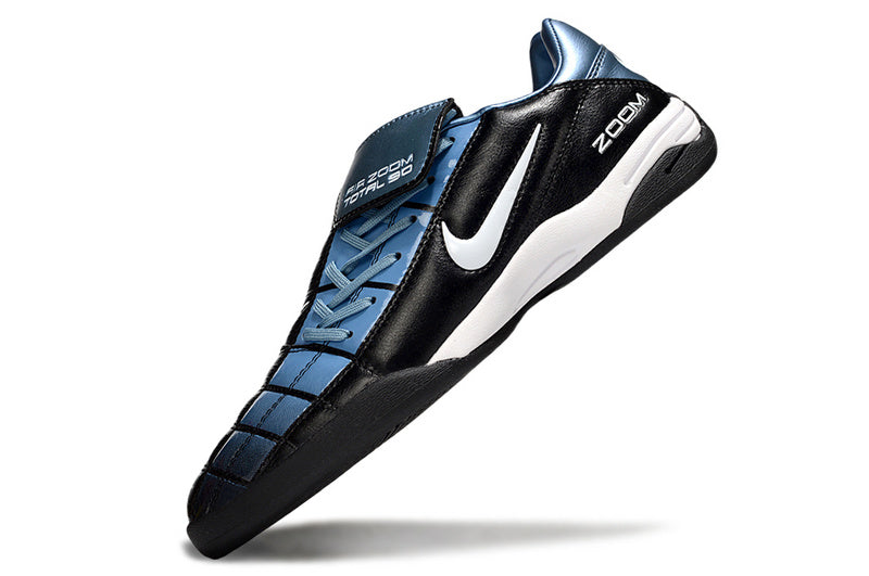 CHUTEIRA NIKE AIR ZOOM TOTAL 90 III FUTSAL - PRETA E AZUL