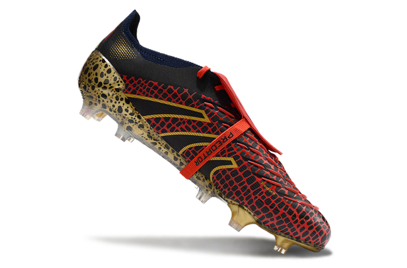 ADIDAS PREDATOR 24 FT ELITE CAMPO "GENERATION PRED 2.0" - PRETA E DOURADA