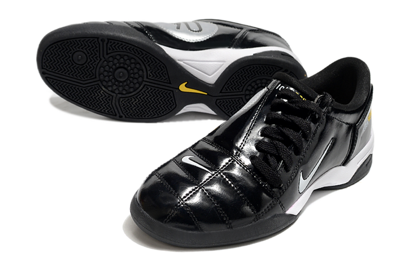 CHUTEIRA NIKE TOTAL 90 III FUTSAL - PRETA E CINZA