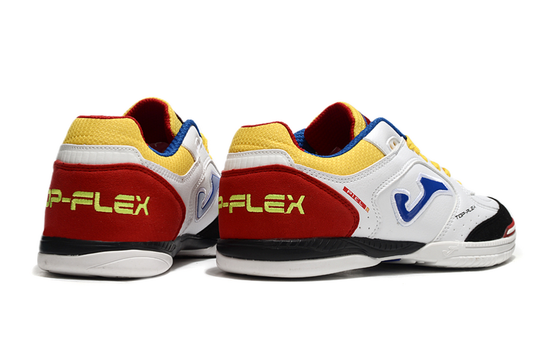 CHUTEIRA JOMA TOP FLEX FUTSAL - BRANCA