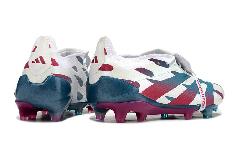 ADIDAS PREDATOR 24 FT ELITE CAMPO - BRANCA E VERMELHA