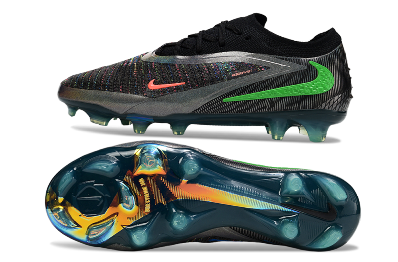CHUTEIRA NIKE PHANTOM 6 ELITE CAMPO "EAFC" - PRETA E VERDE