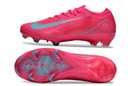 CHUTEIRA NIKE AIR ZOOM MERCURIAL VAPOR 16 ELITE CAMPO - ROSA E AZUL