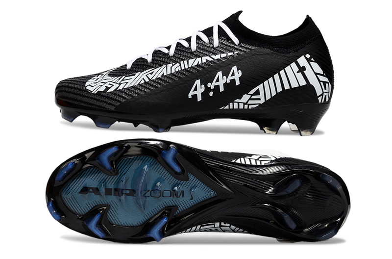 CHUTEIRA NIKE AIR ZOOM MERCURIAL VAPOR 16 ELITE CAMPO - PRETA E BRANCA