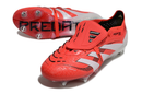 ADIDAS PREDATOR 25 FT ELITE TRAVA MISTA "PURE VICTORY" - VERMELHA E BRANCA