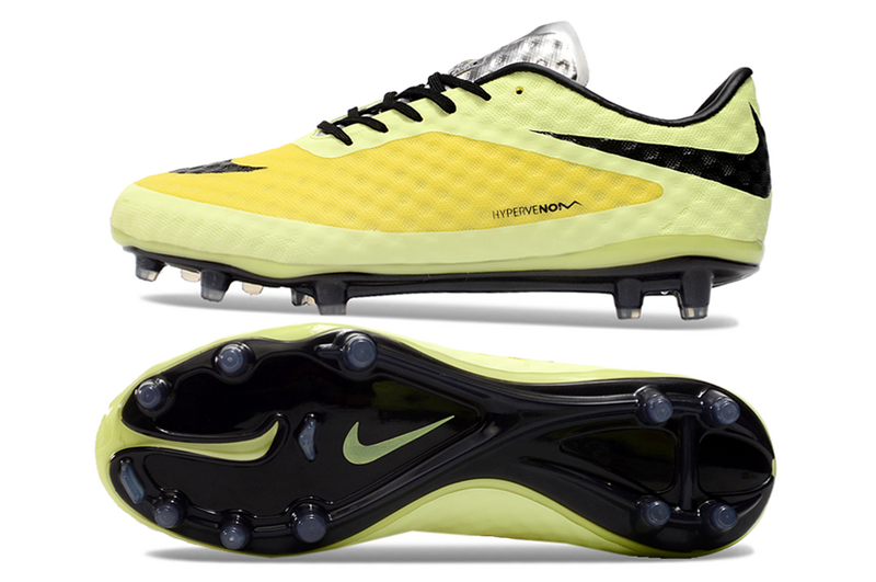 CHUTEIRA NIKE HYPERVENOM ELITE CAMPO - AMARELA E PRETA
