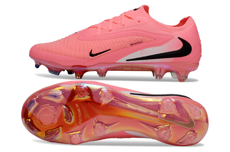 CHUTEIRA NIKE PHANTOM 6 ELITE CAMPO - ROSA E PRETA