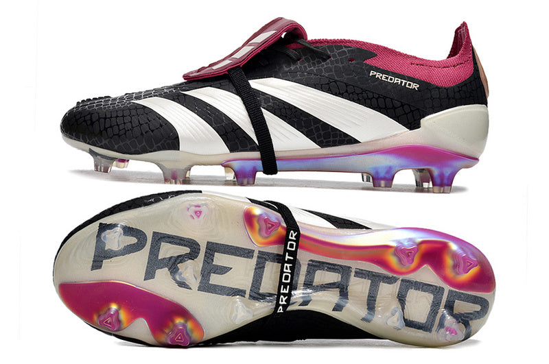 ADIDAS PREDATOR 24 FT ELITE CAMPO "30" - PRETA E VINHO