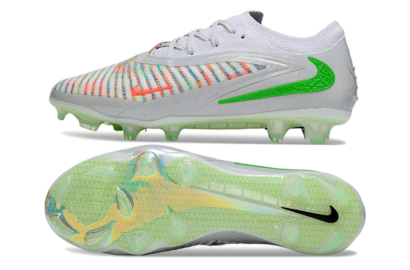 CHUTEIRA NIKE PHANTOM 6 ELITE CAMPO "EAFC" - CINZA E COLORIDA