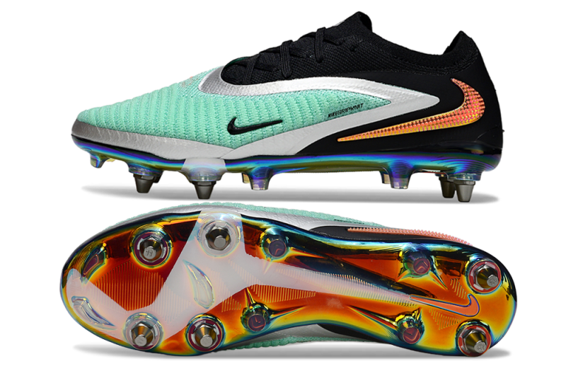 CHUTEIRA NIKE PHANTOM 6 ELITE TRAVA MISTA - VERDE E PRETA