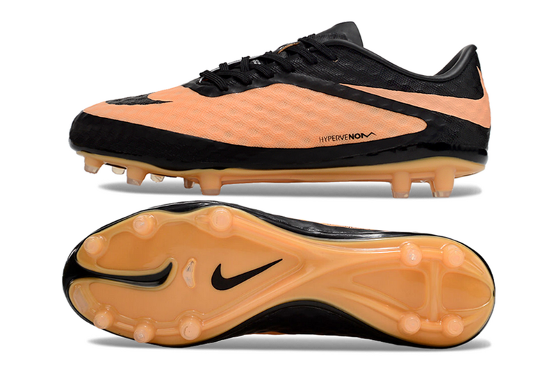 CHUTEIRA NIKE HYPERVENOM ELITE CAMPO - LARANJA E PRETA