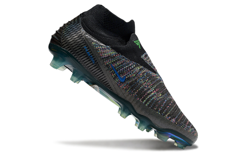 CHUTEIRA NIKE PHANTOM 6 HIGH ELITE CAMPO - PRETA E VERDE