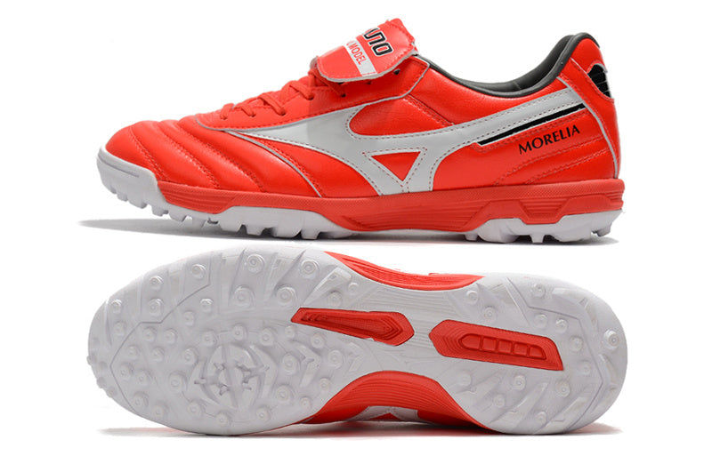 CHUTEIRA MIZUNO MORELIA II SOCIETY - VERMELHA E BRANCA