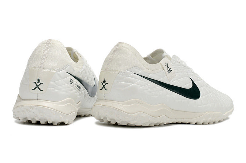 CHUTEIRA NIKE TIEMPO LEGEND 10 SOCIETY "PEARL" - BRANCA E VERDE