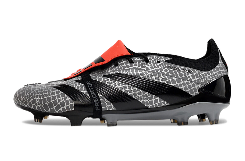 ADIDAS PREDATOR 24 FT ELITE CAMPO - CINZA E PRETA