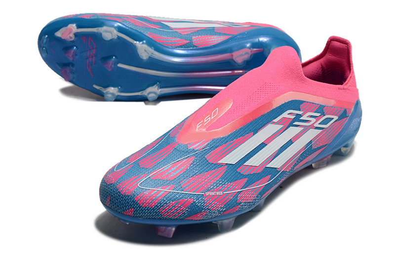 ADIDAS F50 LACELASS ELITE CAMPO "REEMERGENCE" – AZUL E ROSA