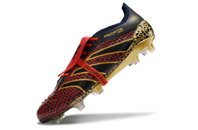 ADIDAS PREDATOR 24 FT ELITE CAMPO "GENERATION PRED 2.0" - PRETA E DOURADA