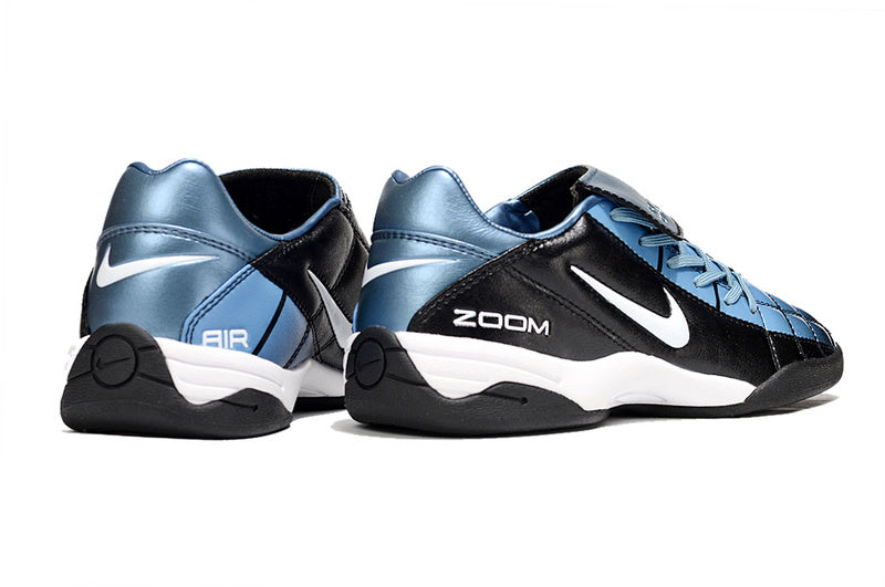 CHUTEIRA NIKE AIR ZOOM TOTAL 90 III FUTSAL - PRETA E AZUL