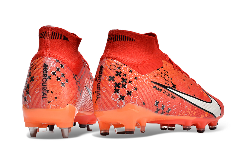 CHUTEIRA NIKE AIR ZOOM MERCURIAL SUPERFLY 9 ELITE TRAVA MISTA "DREAM SPEED 7" - VERMELHA