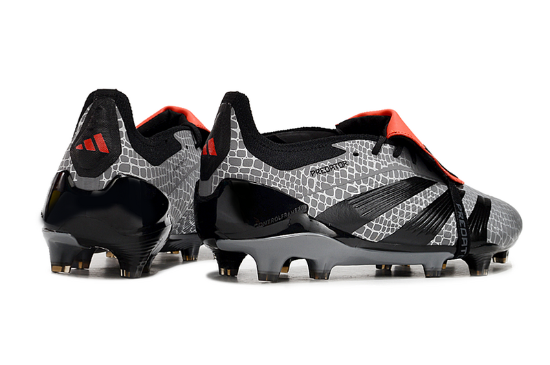 ADIDAS PREDATOR 24 FT ELITE CAMPO - CINZA E PRETA
