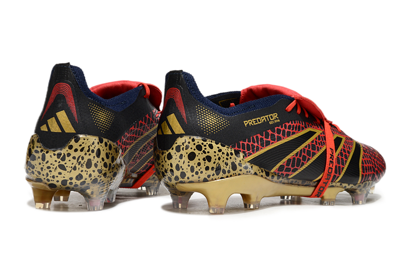ADIDAS PREDATOR 24 FT ELITE CAMPO "GENERATION PRED 2.0" - PRETA E DOURADA