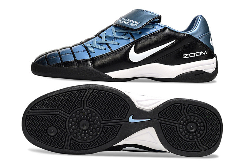 CHUTEIRA NIKE AIR ZOOM TOTAL 90 III FUTSAL - PRETA E AZUL